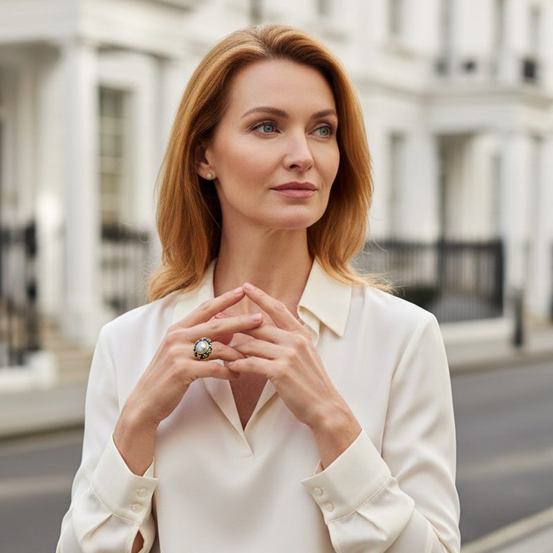 Elizabeth Gage fine jewellery AI lifestyle imagery